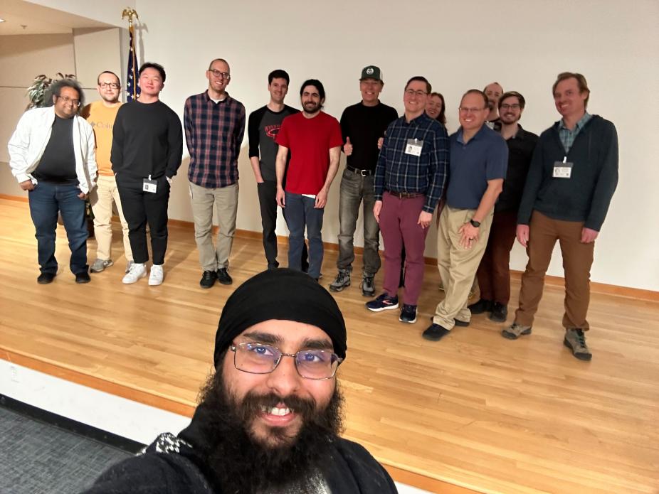 Selfie - Participants in the Open Hackathon 2024